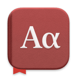 Dictionary app icon